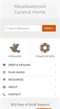 Mobile Screenshot of meadowbrookfh.com